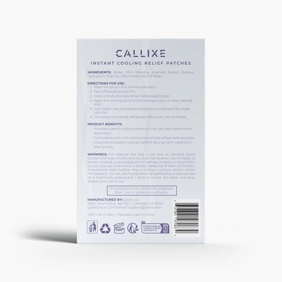 Callixe Cold Therapy Patches
